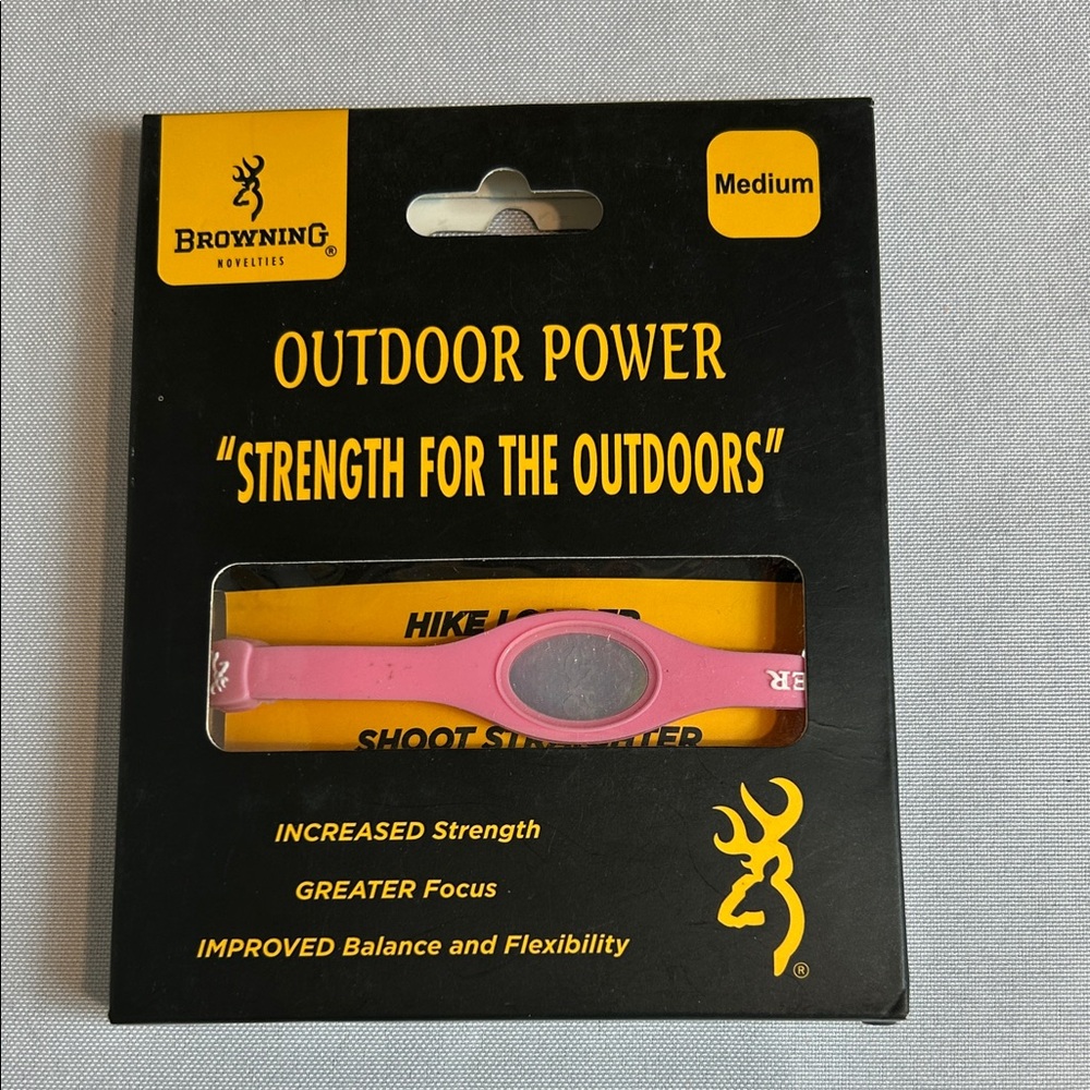 NEW Browning Pink Outdoor Power Bracelet
